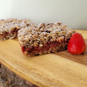 Product Image for Strawberry Rhubarb Bar by Black Bear Bakery. 001