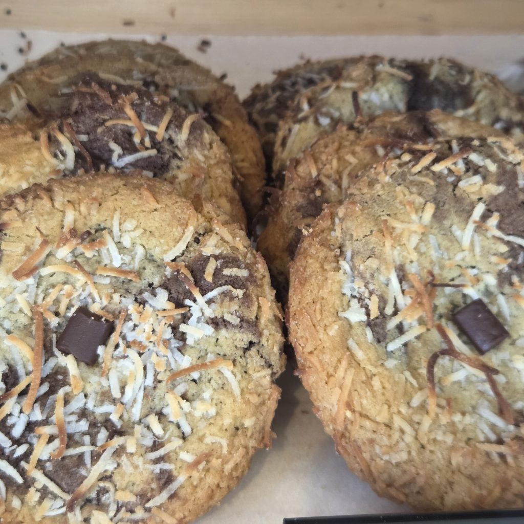 Coconut & Chocolate Cookies